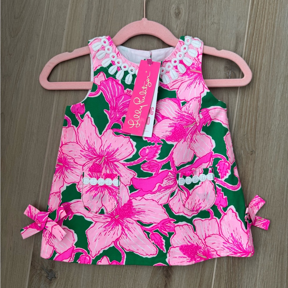 Lilly Floral Shift Dress & Bloomers 6-12mo